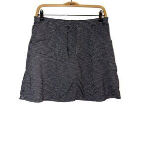Kuhl Mova Heathered Gray Skort W/ Pockets Size M